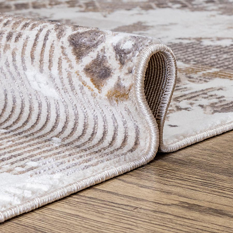 Российский прямой серый ковер порто 20202